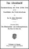 [Gutenberg 50901] • Das Abendmahl im Zusammenhang mit dem Leben Jesu und der Geschichte des Urchristentums / Zweites Heft. Das Messianitäts- und Leidensgeheimnis. Eine Skizze des Lebens Jesu